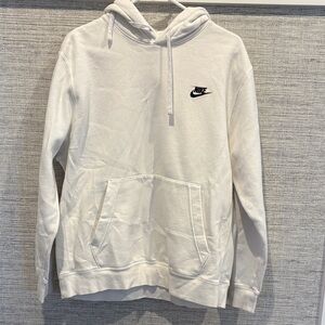 Nike Men's White Hoodie